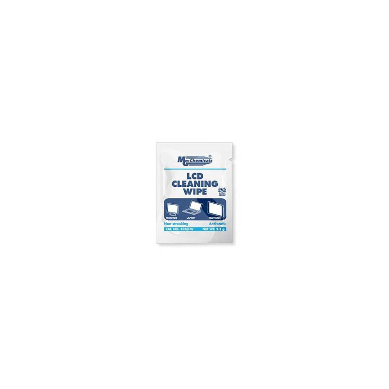 MG LCD SCREEN CLEANING WIPE, 8242-W