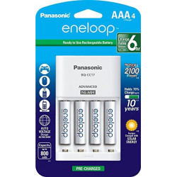 PANASONIC / ENELOOP 4-BANK CHARGER SET AA/AAA