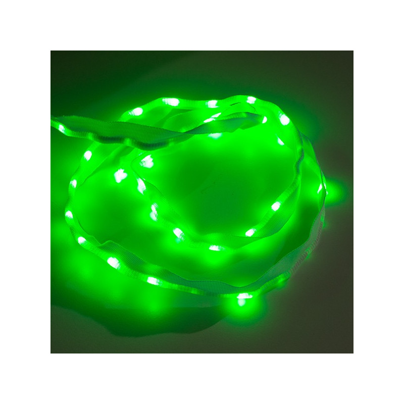 SEWABLE LED RIBBON - 1M, 50 LEDS (GREEN)