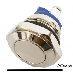 PUSH BUTTON MOM. VANDAL RESISTANT SCREW TERMINAL