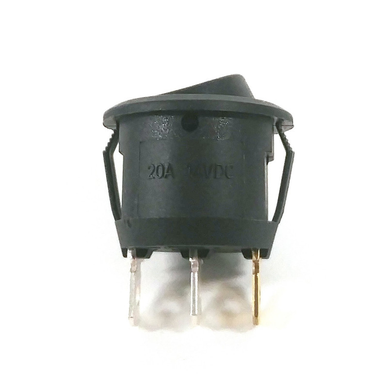 ROCKER SWITCH ON-OFF W/12V LED R13-112B9-02