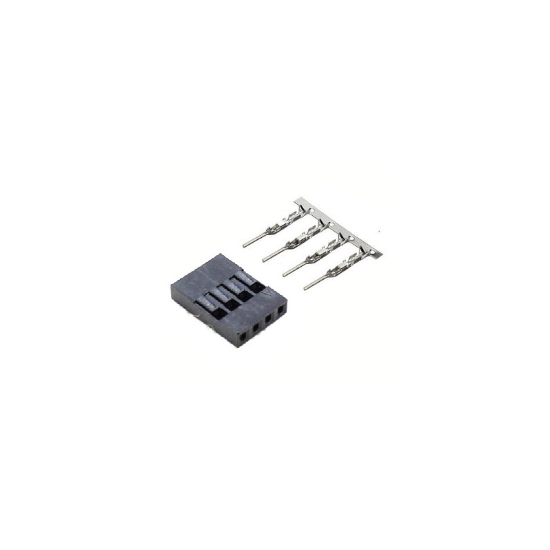 DUPONT BREADBOARD JUMPER TERMINAL 4P (M) 2PC/SET