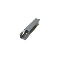 WIRE DUCT 25X25X2000MM GRAY