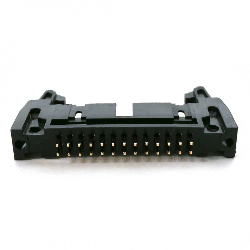 IDE / IDC EDGE SOCKET MOUNT CONNECTOR 26PIN LATCH