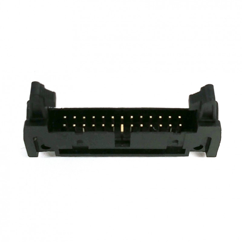 IDE / IDC EDGE SOCKET MOUNT CONNECTOR 26PIN LATCH