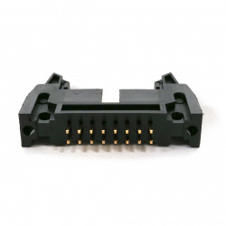 IDE / IDC EDGE SOCKET MOUNT CONNECTOR 16PIN LATCH