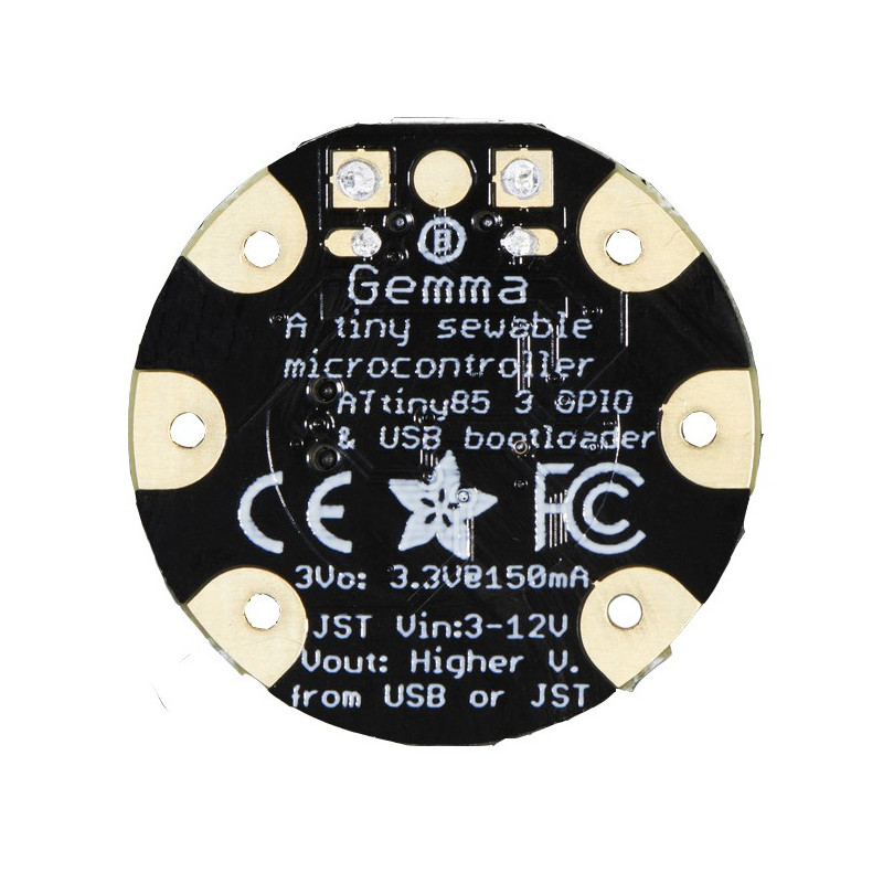 GEMMA V2 - MINIATURE WEARABLE ELECTRONIC PLATFORM