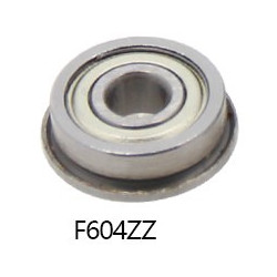 LINEAR BALL BEARING F604ZZ OD: 12MM X ID: 4MM X H: 4MM