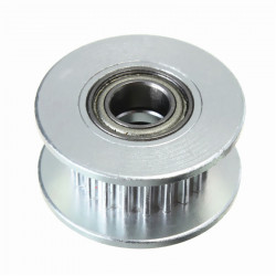 TIMING PULLEY, GT2, SHAFT: 5MM, 6MM TRACK WIDTH, 20 TEETH