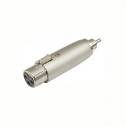 XLR 3-PIN FEMALE TO RCA...