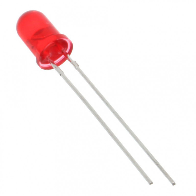 LED 5MM FLASHING RED 1.8 - 3V