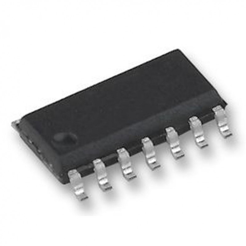 IC 74HC00 QUAD 2 INPUT NAND GATE SOIC-14