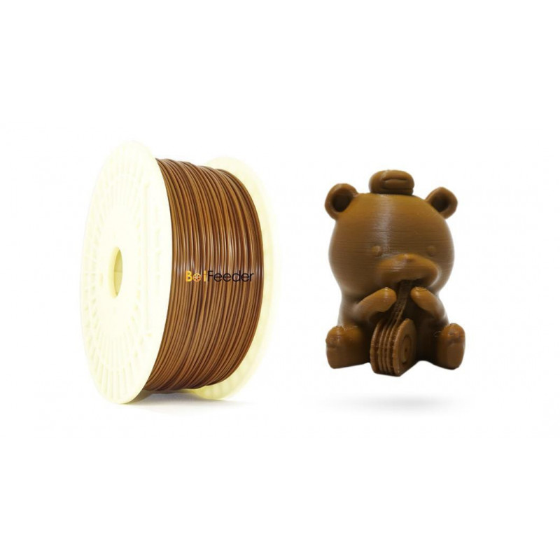 3D FILAMENT PLA 1.75MM 1KG CHOCOLATE BOTFEEDER