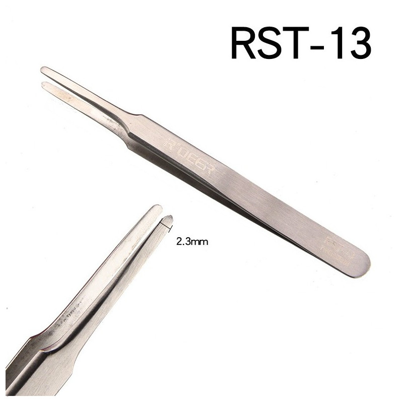 TOOL, TWEEZER , BENT POINTY TIP, RST-13