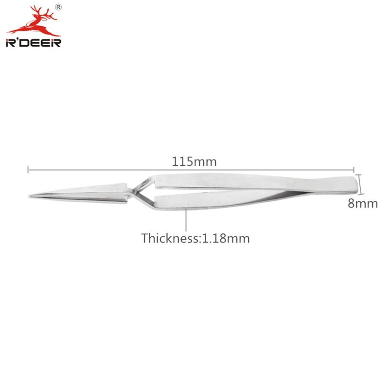 TOOL, TWEEZER, SELF-LOCKING SERRATED TIP 4-1/4"