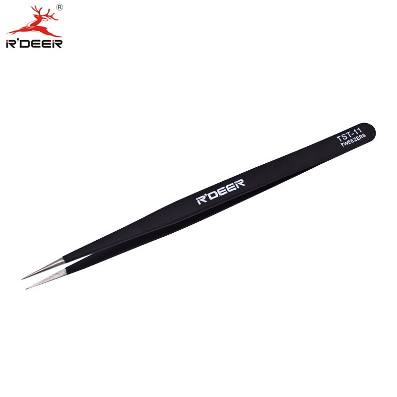 TOOL, TWEEZER, ANTISTATIC, FINE NARROW TIP, TST-11