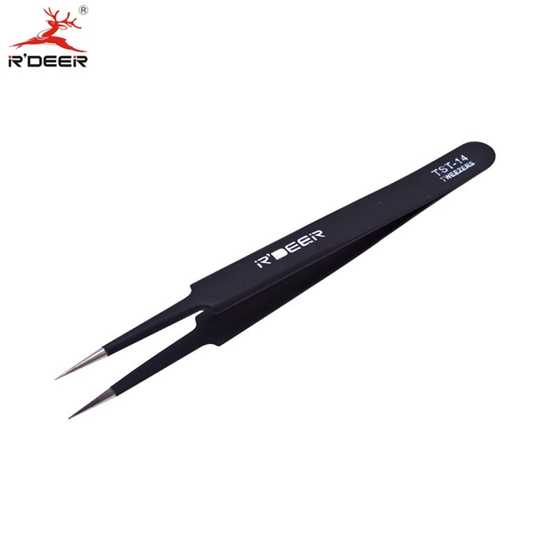 TOOL, TWEEZER, ANTISTATIC, POINTY TIP, TST-14