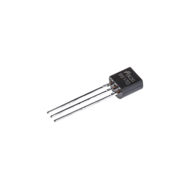 PWR MOSFET BS170 N-CHANNEL 60V 0.5A 1.2OHM