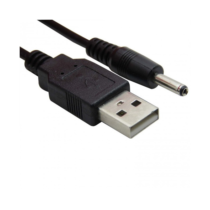 70cm Câble USB Adaptateur DC 5V Chargeur connecteur Jack 3.5mm