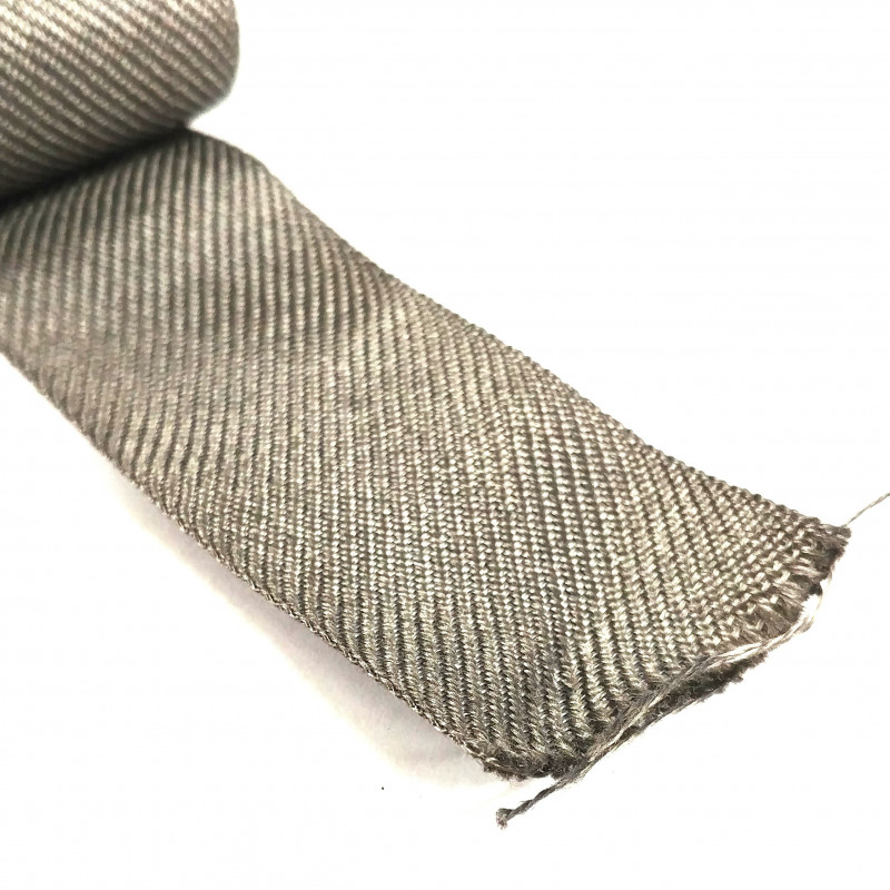 STAINLESS STEEL WOVEN BELT 4CM WIDE /FT