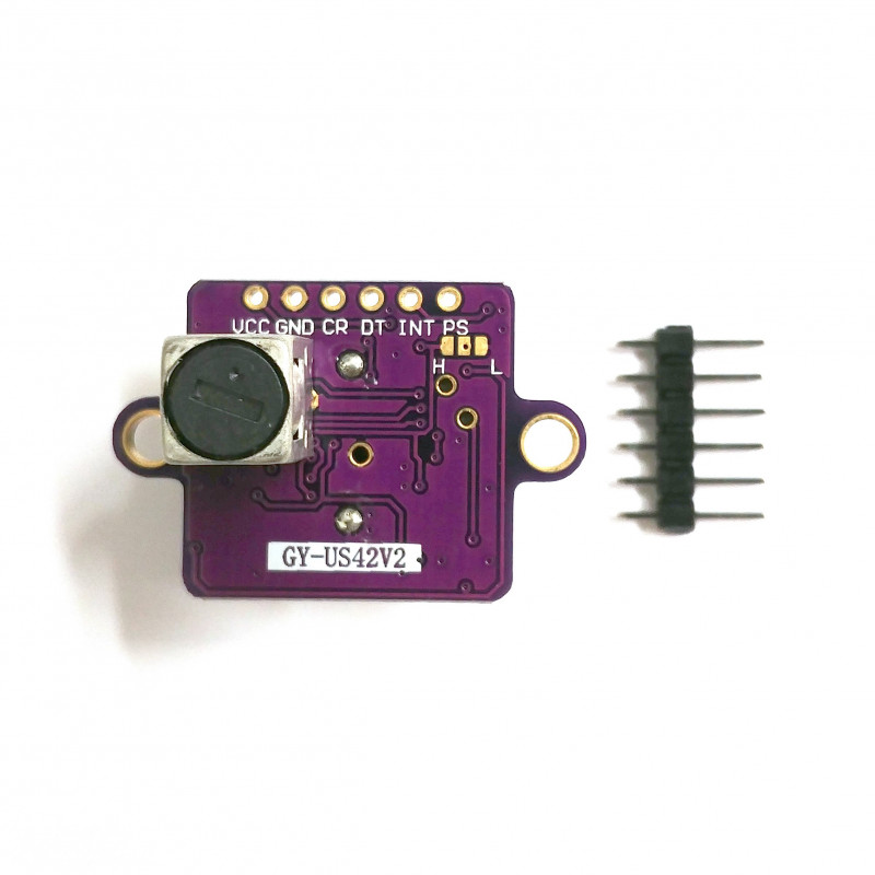 ULTRASONIC RANGE FINDER, 5V, 9mA, 1Hz, 20-720CM, SRF02