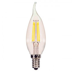 RCA VINTAGE DIMMABLE LED BULB WITH CANDELABRA BASE 4.5W