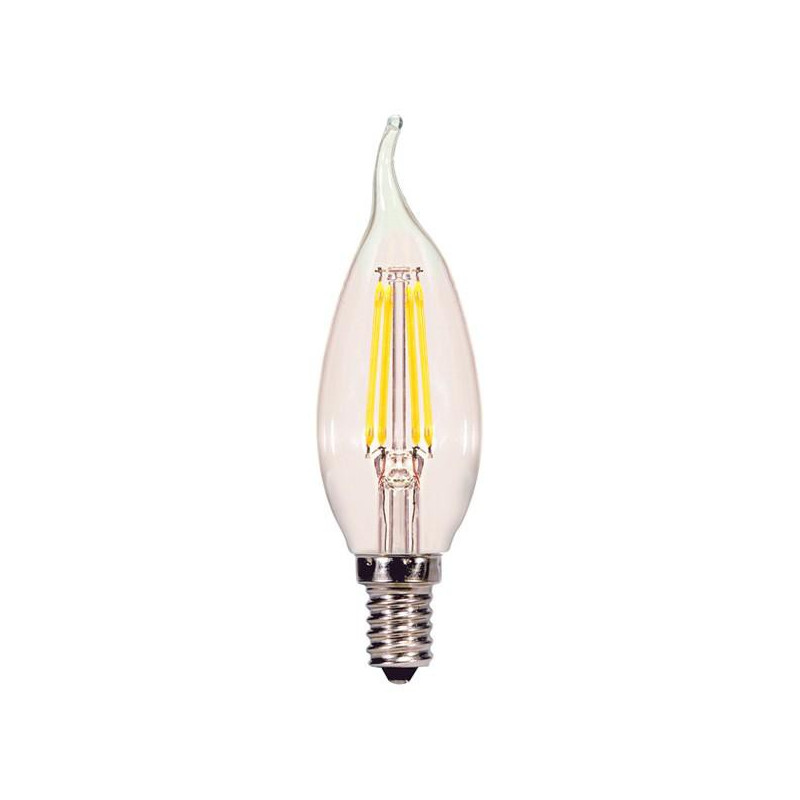 RCA VINTAGE DIMMABLE LED BULB WITH CANDELABRA BASE 4.5W