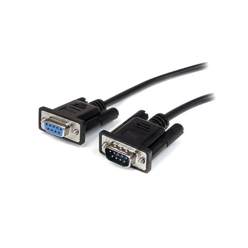 SERIAL CABLE, DB9, M/F, 1.8M