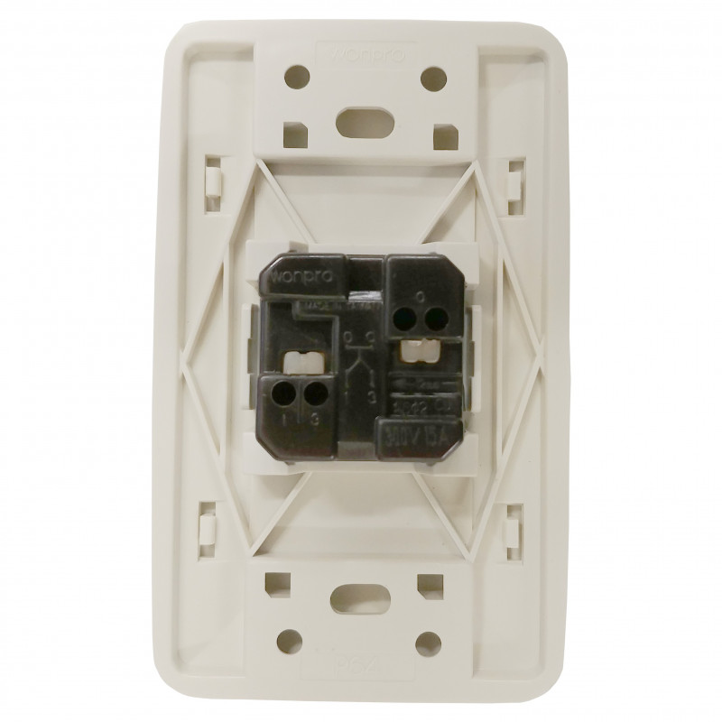 WONPRO LIGHT SWITCH, 1-GANG