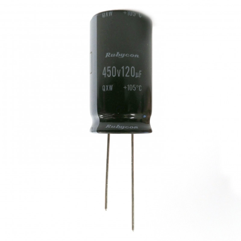 ELECTROLYTIC CAP, 450V 120UF 105C