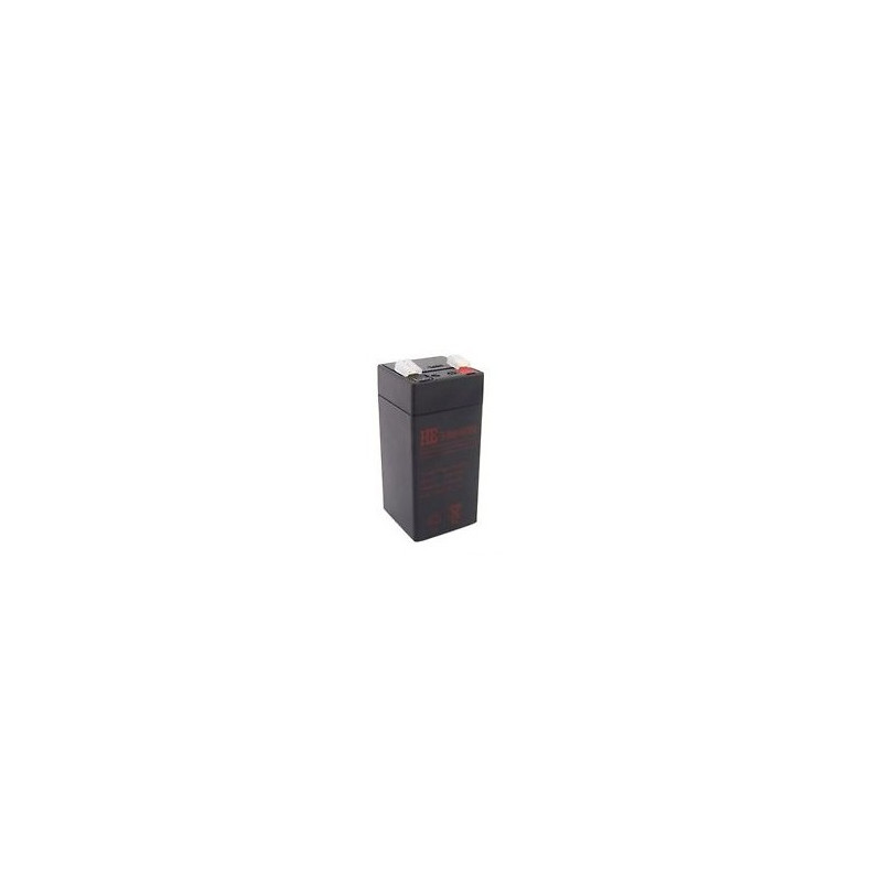 BATTERY, RECHARGEABLE SLA, LEAD ACID, 4V, 4AH