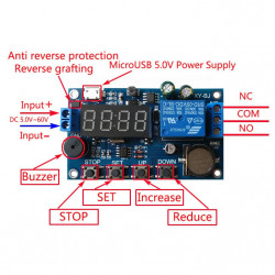 24H PROGRAMMABLE 12V CYCLE/DELAY MODULE