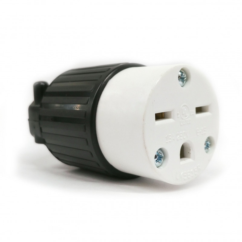 COMMERICAL GRADE POWER SOCKET (F) NEMA 6-15R 250VAC 15A