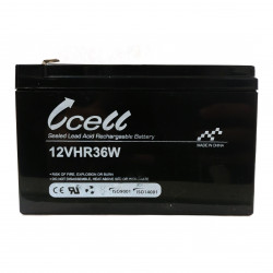 BATTERY, RECHARGEABLE SLA, LEAD ACID, 12V 9AH