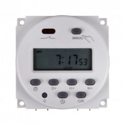 24VDC DIGITAL TIMER RELAY 24H/7D 240V/16A CONTACT