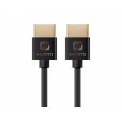 SLIM HDMI CABLE, 4K@60HZ, HDR, 2M (6FT)