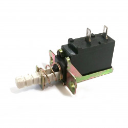 PUSH BUTTON SWITCH, LATCHING, ON-OFF, L: 4.3CM,