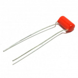 ORANGE DROP CAPACITOR, 400V, 0.01UF, 1/PKG