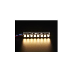 NEOPIXEL STICK 8X 5050 RGBW WARM WHITE