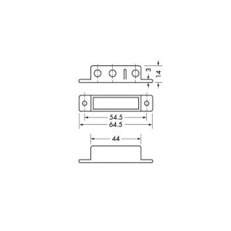 MAGNETIC CONTACT SWITCH NC-NO HO-03A