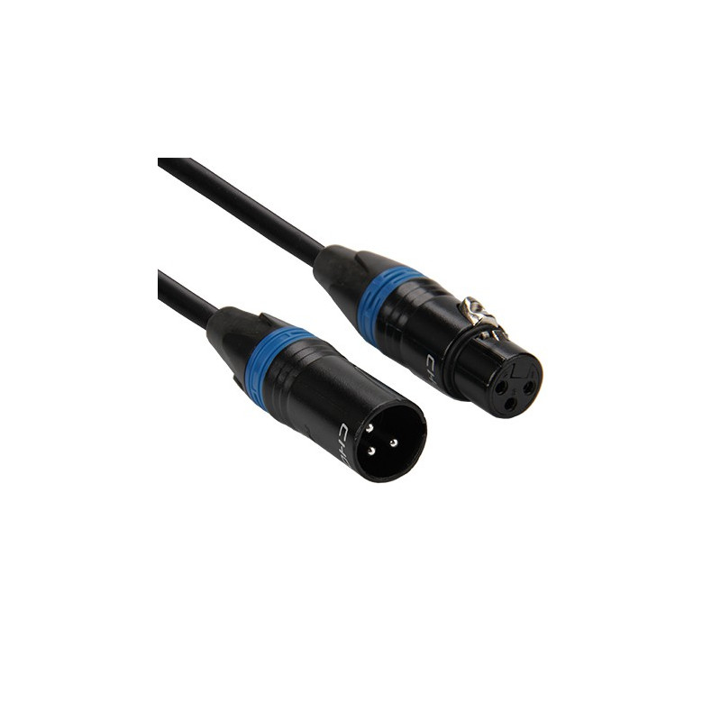 CABLE XLR (M) - XLR (F) 1.8M Q-803