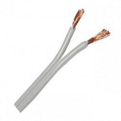 HOOK UP WIRE 2X18AWG W/W COLOUR - PER FOOT