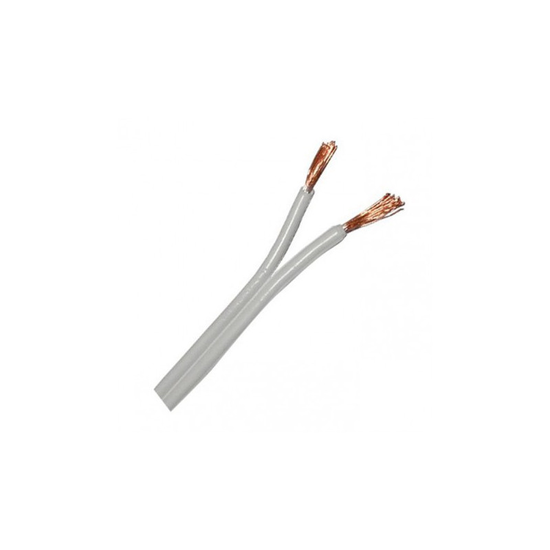 HOOK UP WIRE 2X18AWG W/W COLOUR - PER FOOT