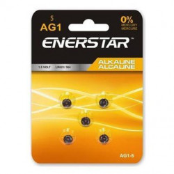 BATTERIES AG1 LR621 364 5/PKG