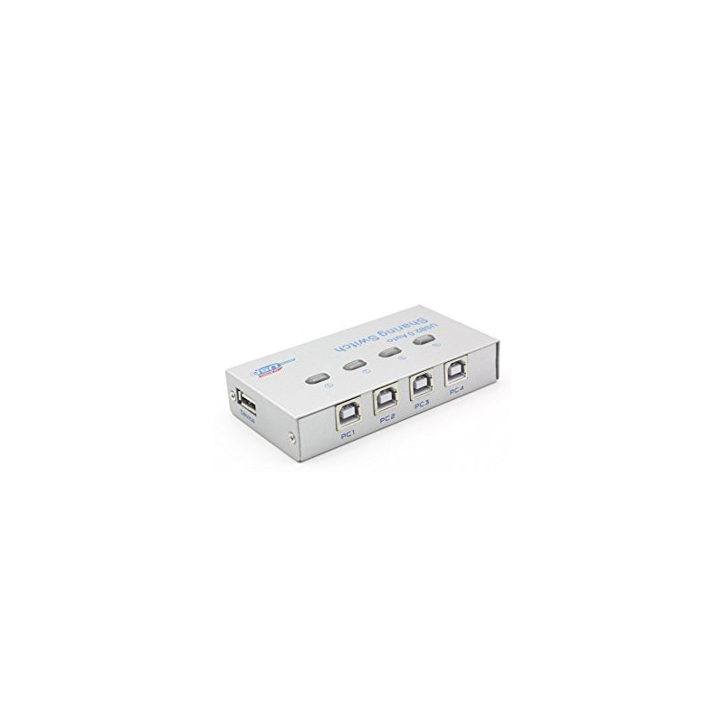 4 PORT USB B 2.0 AUTO SHARING SWITCH HUB