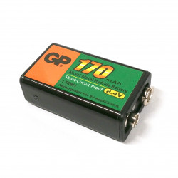 BATTERY, RECHARGEABLE, 9V,...