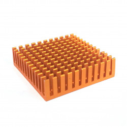 ALUMUNUM HEAT SINK WITH EXTRUDED RAILS 40MMX40MM