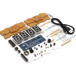 DIY KIT 4 DIGIT CLOCK WITH...