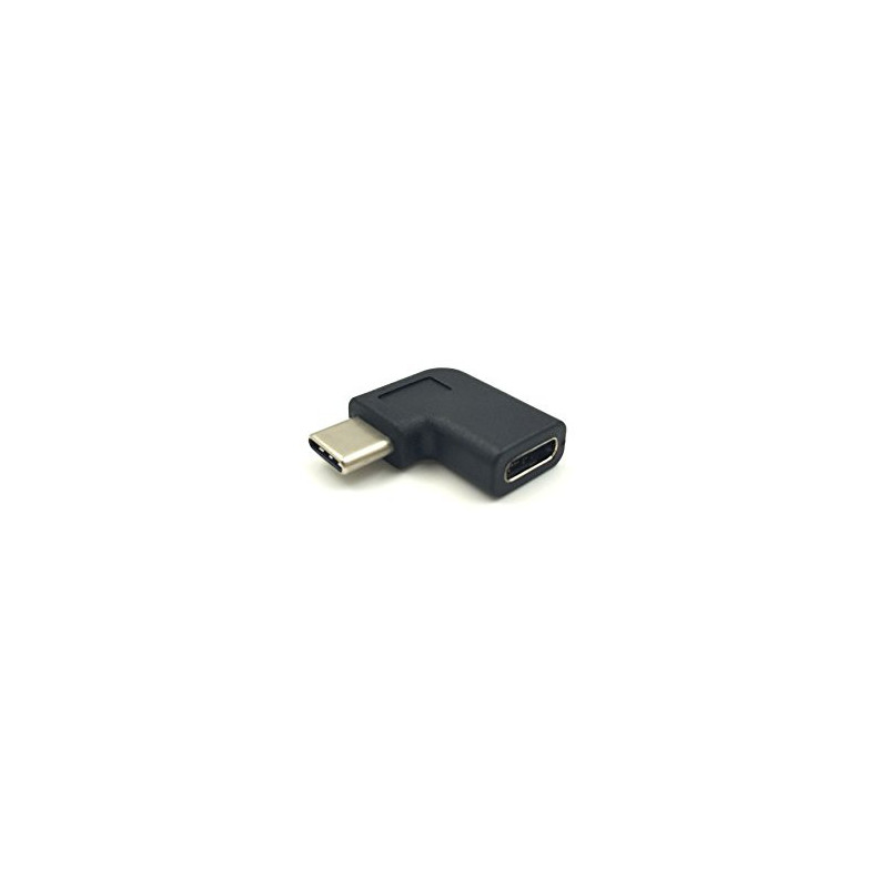 USB TYPE C, ADAPTER, M/F, RIGHT ANGLE