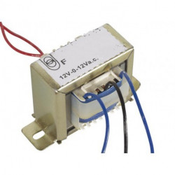 TRANSFORMER, 12V-0-12V,...